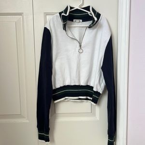 Garage Cropped Quarter Zip